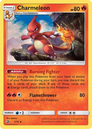 Charmeleon (2) [Dragon Majesty]