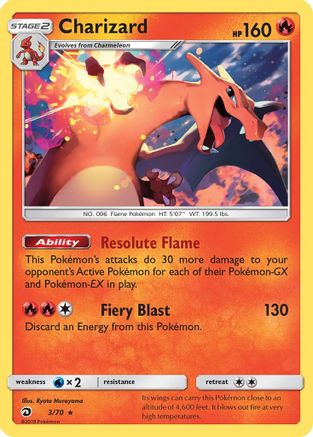 Charizard (3) [Dragon Majesty] Holofoil