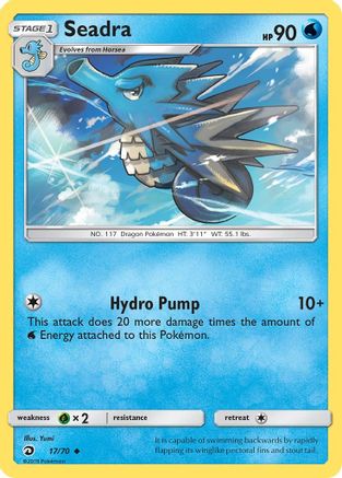 Seadra (17) [Dragon Majesty] Reverse Holofoil