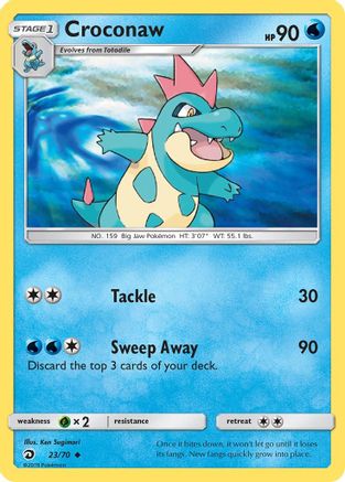Croconaw (23) [Dragon Majesty]