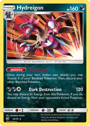 Hydreigon (33) [Dragon Majesty] Holofoil