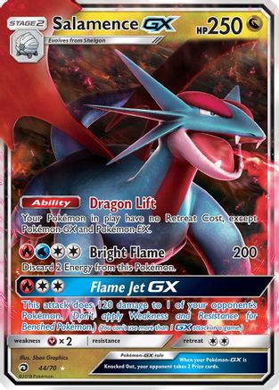 Salamence GX (44) [Dragon Majesty] Holofoil