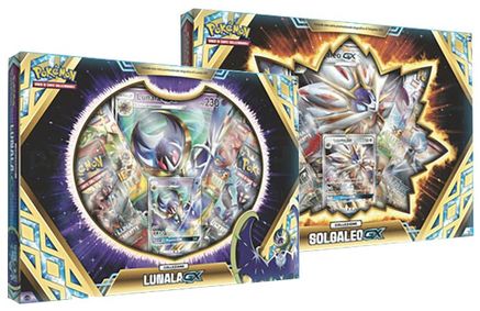 Pokemon Solgaleo GX Box & Lunala GX Box