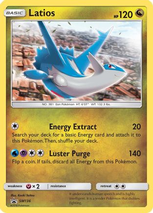 Latios - SM136 (SM136) [SM Promos] Holofoil