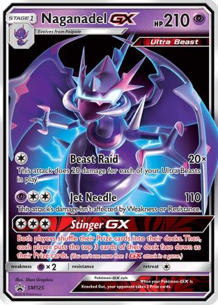 Naganadel GX - SM125 (SM125) [SM Promos] Holofoil