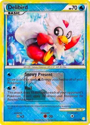Delibird - 39/123 (League Promo) (39) [League & Championship Cards] Reverse Holofoil
