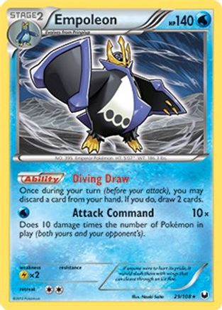 Empoleon - 29/108 (Battle Arena Deck Exclusive) (29) [Deck Exclusives]