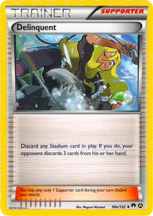 Delinquent - 98a/122 (98a) [Alternate Art Promos]