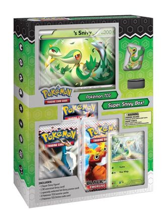 Pokemon Starter Figure Boxes: Super Snivy Box