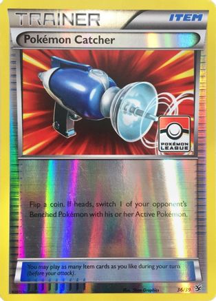 Pokemon Catcher - 36/39 (Pokemon League) (36) [League & Championship Cards] Reverse Holofoil