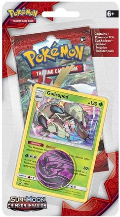 Pokemon Crimson Invasion Single Pack Blister [Golisopod]