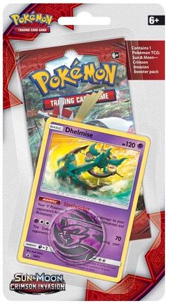 Pokemon Crimson Invasion Single Pack Blister [Dhelmise]