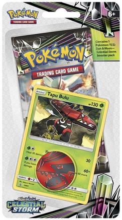 Pokemon Celestial Storm Single Pack Blister [Tapu Bulu]