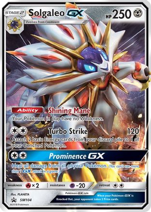 Solgaleo GX - SM104 (SM104) [SM Promos] Holofoil