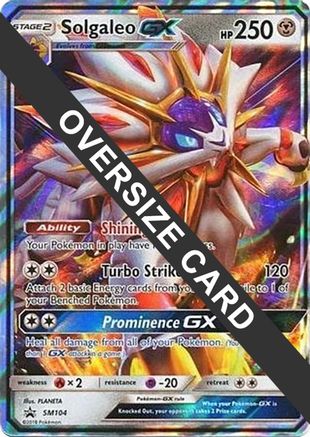 Solgaleo GX - SM104 (SM104) [Jumbo Cards] Holofoil