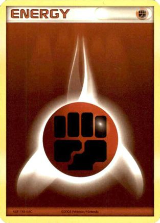 Fighting Energy (2005 Unnumbered) () [League & Championship Cards]