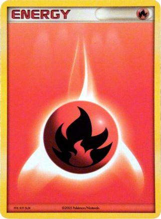 Fire Energy (2005 Unnumbered) () [League & Championship Cards]