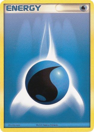 Water Energy (2005 Unnumbered) () [League & Championship Cards]