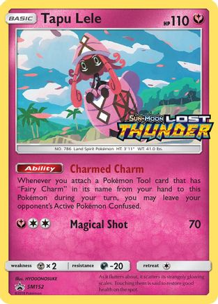 Tapu Lele - SM152 (Prerelease) (SM152) [SM Promos] Holofoil