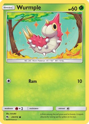 Wurmple (23) (23) [SM - Lost Thunder]