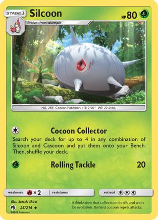 Silcoon (25) [SM - Lost Thunder]