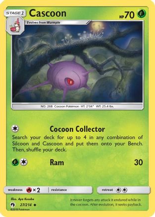 Cascoon (27) [SM - Lost Thunder]