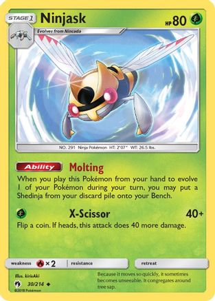 Ninjask (30) [SM - Lost Thunder]