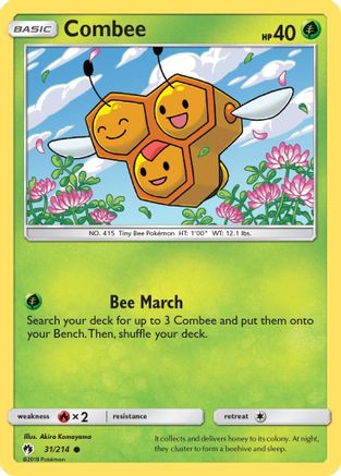 Combee (31) [SM - Lost Thunder] Reverse Holofoil