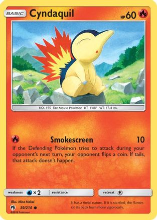 Cyndaquil (39) (39) [SM - Lost Thunder]