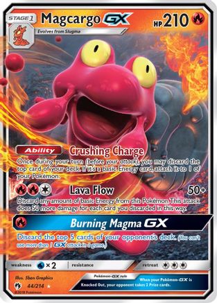 Magcargo GX (44) [SM - Lost Thunder] Holofoil
