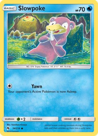 Slowpoke (54) [SM - Lost Thunder]