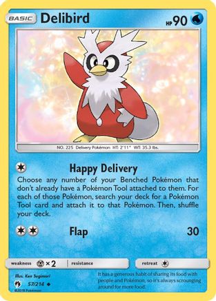 Delibird (57) [SM - Lost Thunder]
