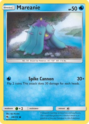Mareanie (68) (68) [SM - Lost Thunder]
