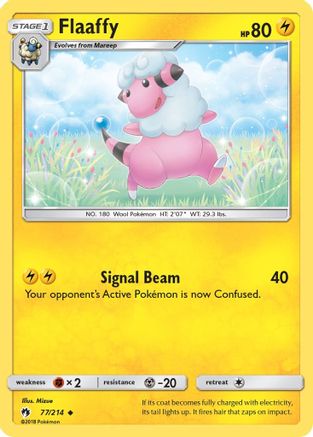 Flaaffy (77) [SM - Lost Thunder] Reverse Holofoil