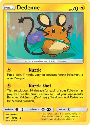 Dedenne (84) (84) [SM - Lost Thunder]