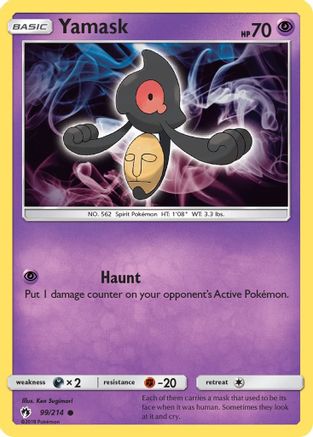 Yamask (99) [SM - Lost Thunder] Reverse Holofoil