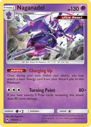 Naganadel (108) [SM - Lost Thunder] Reverse Holofoil