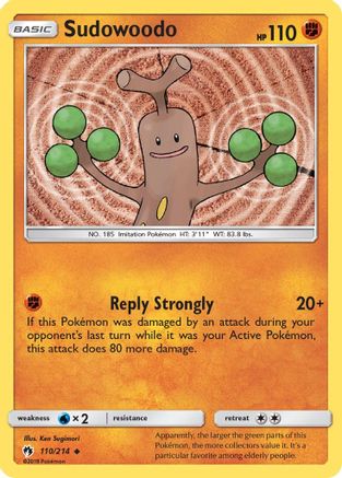 Sudowoodo (110) [SM - Lost Thunder]