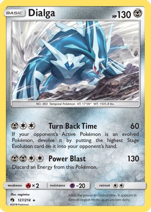 Dialga (127) [SM - Lost Thunder] Reverse Holofoil