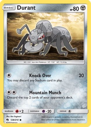 Durant (128) [SM - Lost Thunder] Reverse Holofoil