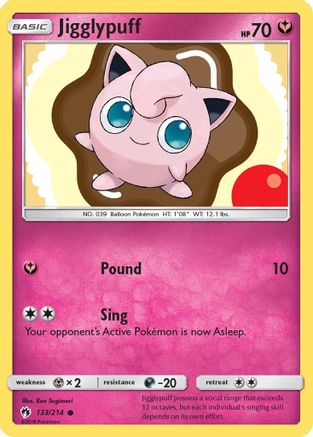 Jigglypuff (133) [SM - Lost Thunder]