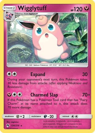 Wigglytuff (134) [SM - Lost Thunder]