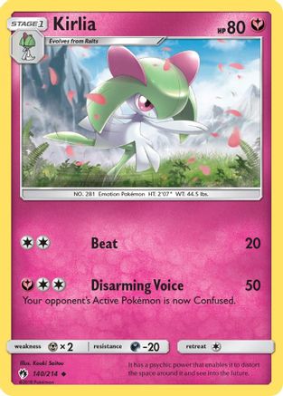 Kirlia (140) [SM - Lost Thunder] Reverse Holofoil