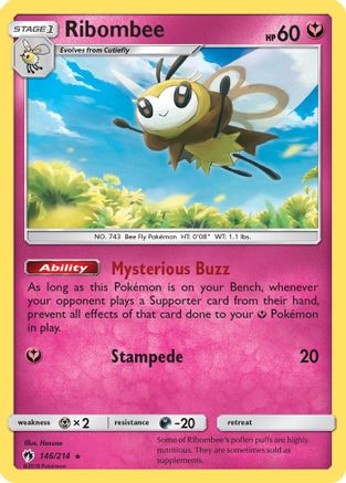 Ribombee (146) [SM - Lost Thunder]