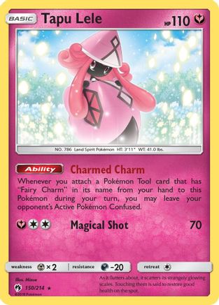 Tapu Lele (150) [SM - Lost Thunder] Reverse Holofoil