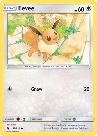 Eevee (155) [SM - Lost Thunder] Reverse Holofoil