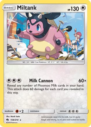 Miltank (158) [SM - Lost Thunder]