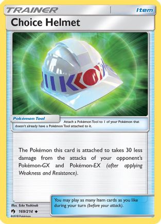 Choice Helmet (169) [SM - Lost Thunder] Reverse Holofoil