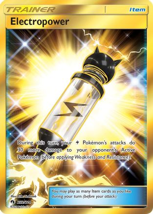 Electropower (Secret) (232) [SM - Lost Thunder] Holofoil