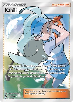 Kahili (Full Art) (210) [SM - Lost Thunder] Holofoil